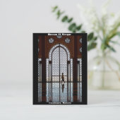 Hassan II Mosque in Casablanca, Morocco postcard ポストカード (スタンド正面)