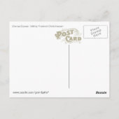 Hasssamポストカード、Champs Elysee ポストカード (裏面)