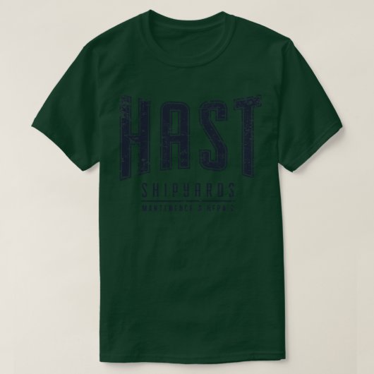 HAST造船所 Tシャツ (デザイン正面)