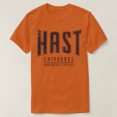 HAST造船所 Tシャツ (デザイン正面)