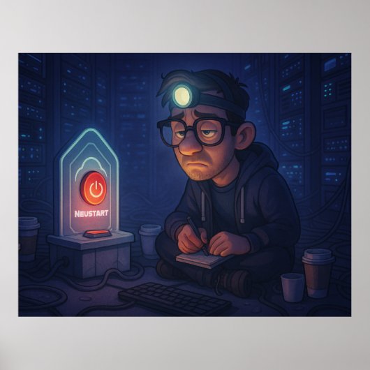 Hast du schon neu gestartet? ポスター (正面)