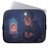 Hast du schon neu gestartet? ラップトップスリーブ (正面)