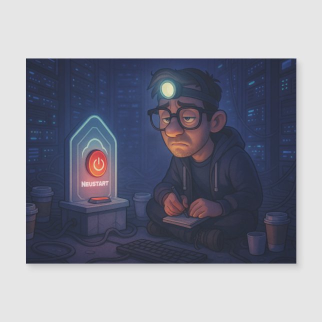 Hast Du schon neugestartet? (正面)