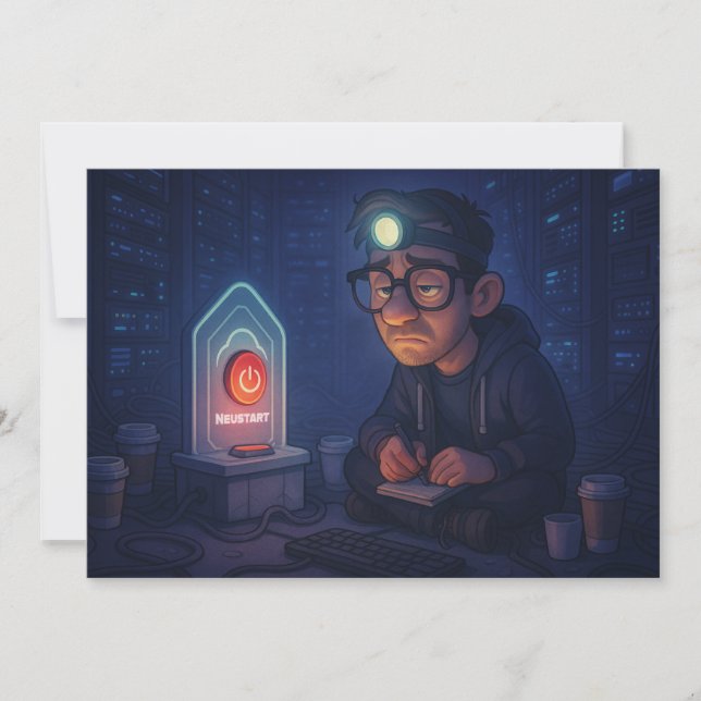 Hast Du schon neugestartet? (正面)