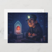 Hast Du schon neugestartet? ポストカード (正面/裏面)