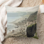 Hastings、「旅行Arouからの東の崖から、 クッション (ブランケット)