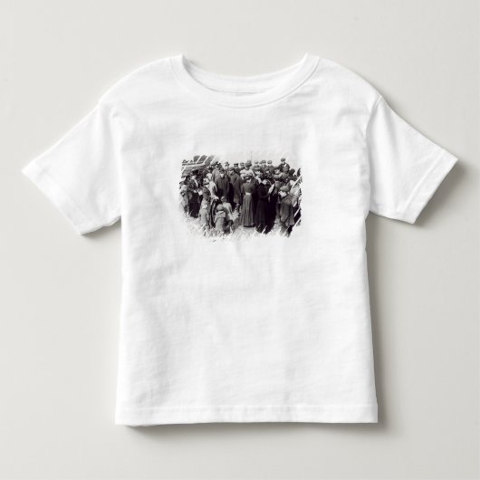 Hastings 1908年のSuffragettes トドラーTシャツ (正面)