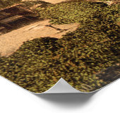 Hastings Castle, Hastings, Sussex，イギリス ポスター (角)