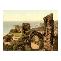 Hastings Castle, Hastings, Sussex,イギリス