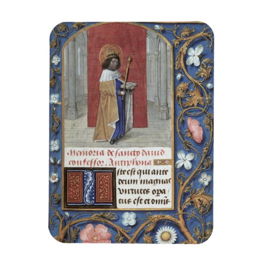 Hastings HouからMs 54782 f.40 St. Davidを追加 マグネット (縦)