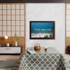 Hastleは無駄な諺のポスターを作る ポスター