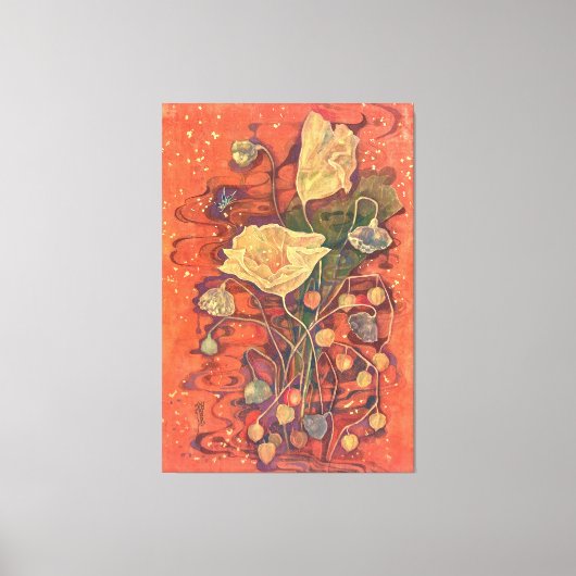 Hasuha no Yume: Dream of the Fading Lotus キャンバスプリント (正面)