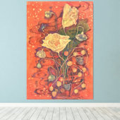 Hasuha no Yume: Dream of the Fading Lotus キャンバスプリント (インサイチュ (ウッドフロア))