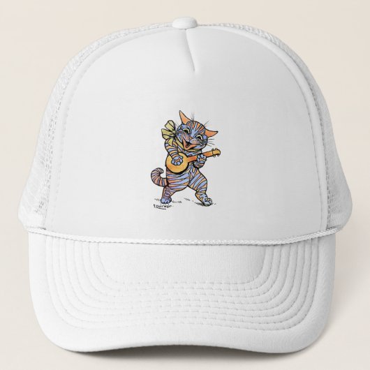 Hat: Cat by Louis Wain キャップ (正面)