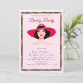  Hat Derby Party Invitation 招待状 (スタンド正面)