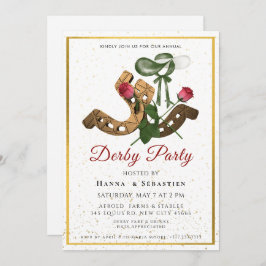 Hat Derby Party Invitation 招待状