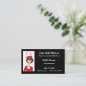 Hat Designer/Millinery名刺 名刺 (スタンド正面)