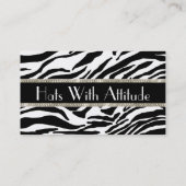 Hat Designer/Millinery名刺 名刺 (裏面)