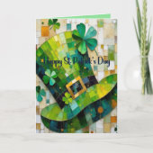 Hat for St. Patrick's Day Card カード (正面)