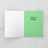 Hat for St. Patrick's Day Card カード (内部)