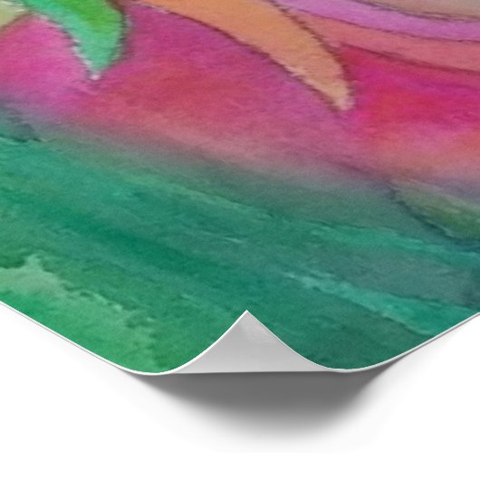 hat girl - poster ポスター (角)