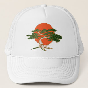 Hat Miyage Bonsai Trucker空手の子供の氏 キャップ