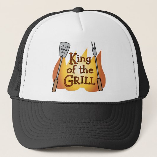 Hat Trucker BBQ王 キャップ (正面)