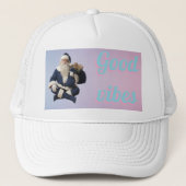 Hat vibe with beautiful party  キャップ (正面)