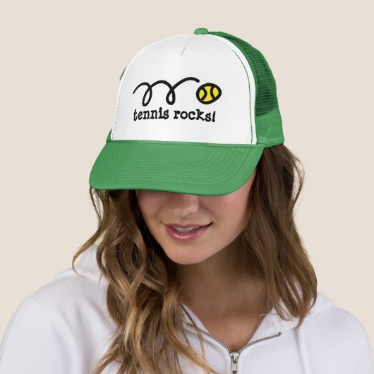 Hat with bouncing tennis ball design キャップ (インサイチュ)
