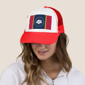 Hat with Flag of Mississippi, USA キャップ (インサイチュ)