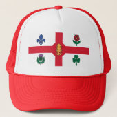 Hat with Flag of Montreal, Canada キャップ (正面)