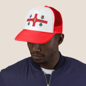 Hat with Flag of Montreal, Canada キャップ (インサイチュ)