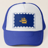 Hat with Flag of Quebec City, Canada キャップ (正面)