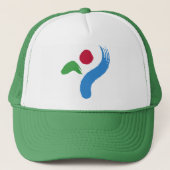 Hat with Flag of Seoul, South Korea キャップ (正面)
