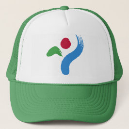 Hat with Flag of Seoul, South Korea キャップ