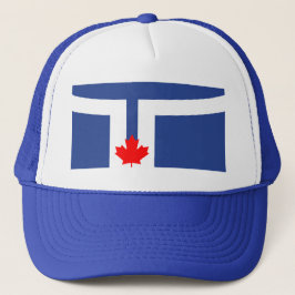 Hat with Flag of Toronto, Ontario, Canada キャップ