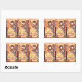 Hatch Day Hype Sticker – Chicken Lover Gift  長方形シール (シート)