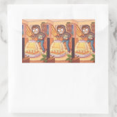 Hatch Day Hype Sticker – Chicken Lover Gift  長方形シール (バッグ)