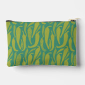Hatch Green Chile New Mexico Pattern アクセサリーポーチ (裏面)