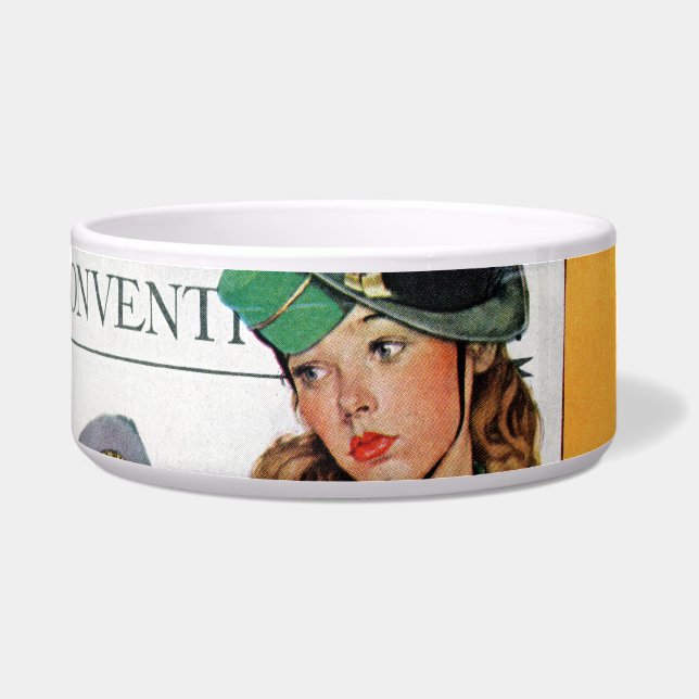 Hatcheck女の子 ボウル (正面)