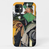 Hatcheck女の子 Case-Mate iPhoneケース (裏面)