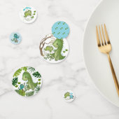 Hatching Dino Baby Shower Table Confetti コンフェッティ (グループ)