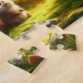 Hatching Dragon Magical Forest Scene ジグソーパズル (側面)