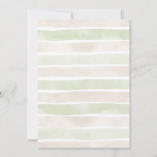 Hatching Soon Dinosaur Baby Shower Gender Neutral 招待状 (裏面)