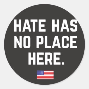 Hateここではステッカーの場所がない ラウンドシール