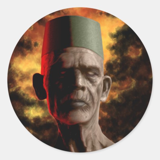 HATEによる「ヴォダン・ボコール」 ラウンドシール (正面)