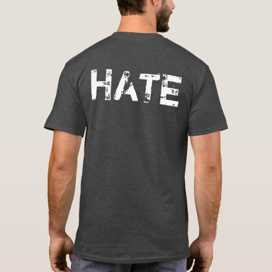 Hate Division Tシャツ (裏面)
