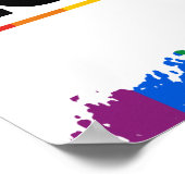 HATE FREE ZONE ポスター (角)