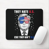 Hate Us Cuz彼らはUs Donald Trump 4th 7月 マウスパッド (マウス)