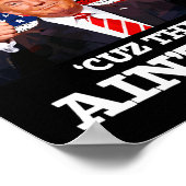 Hate Us Cuz They't Us Usa Donald Trump Conserv ポスター (角)